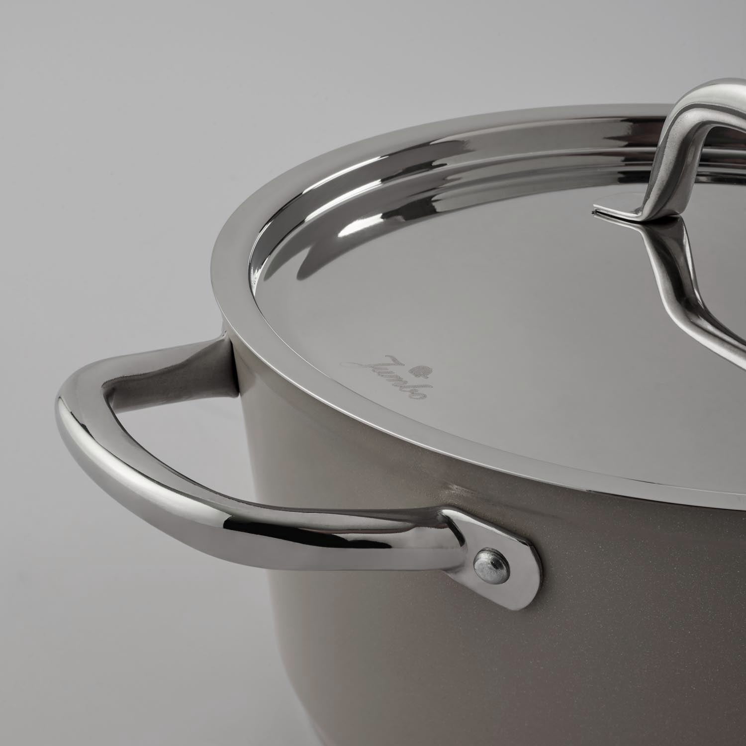 Jumbo Swiss Crystal 7 Parça Tencere Seti Bej