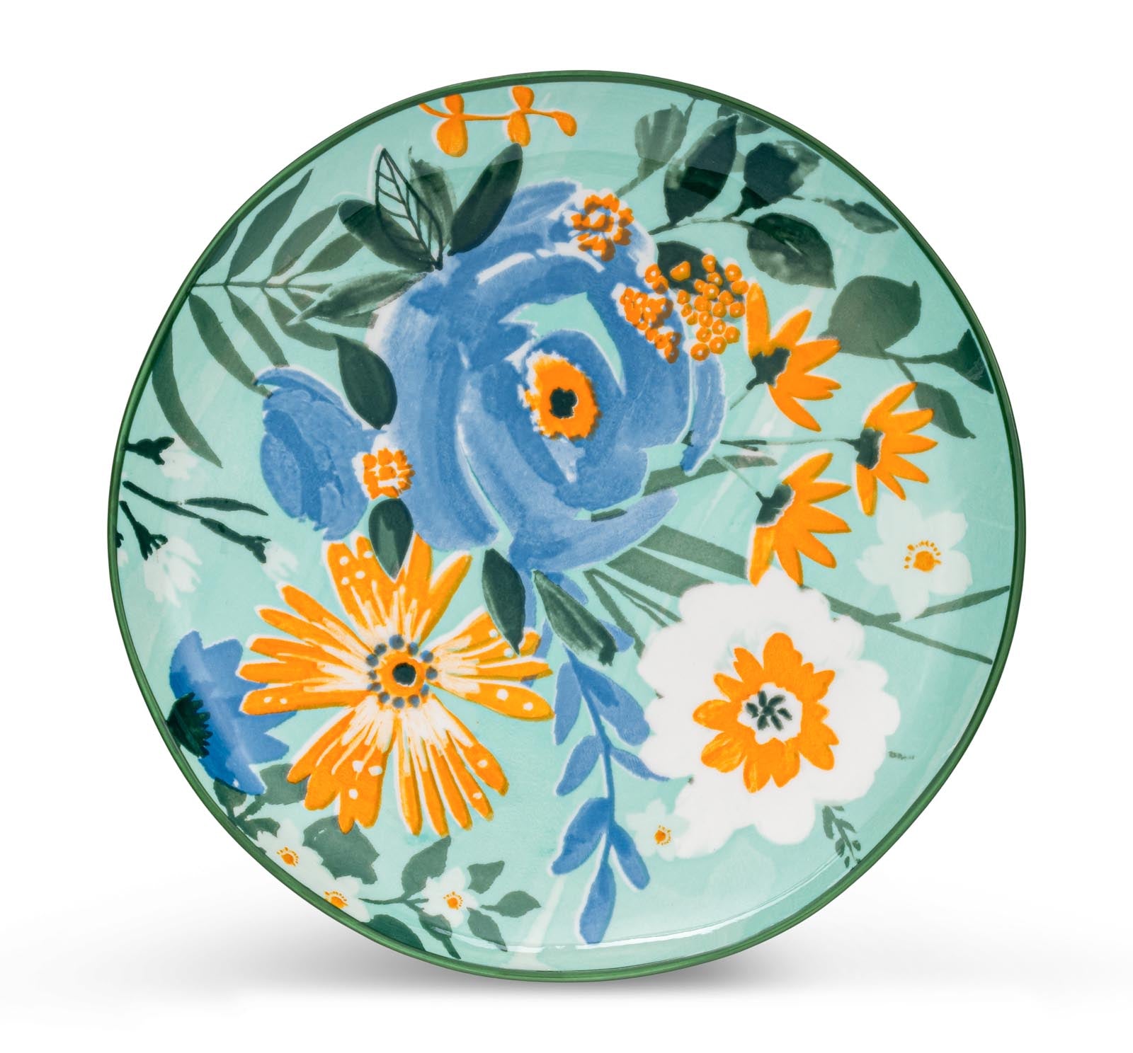 Jumbo Floral 6 Kişilik 7 Parça Pasta Takımı