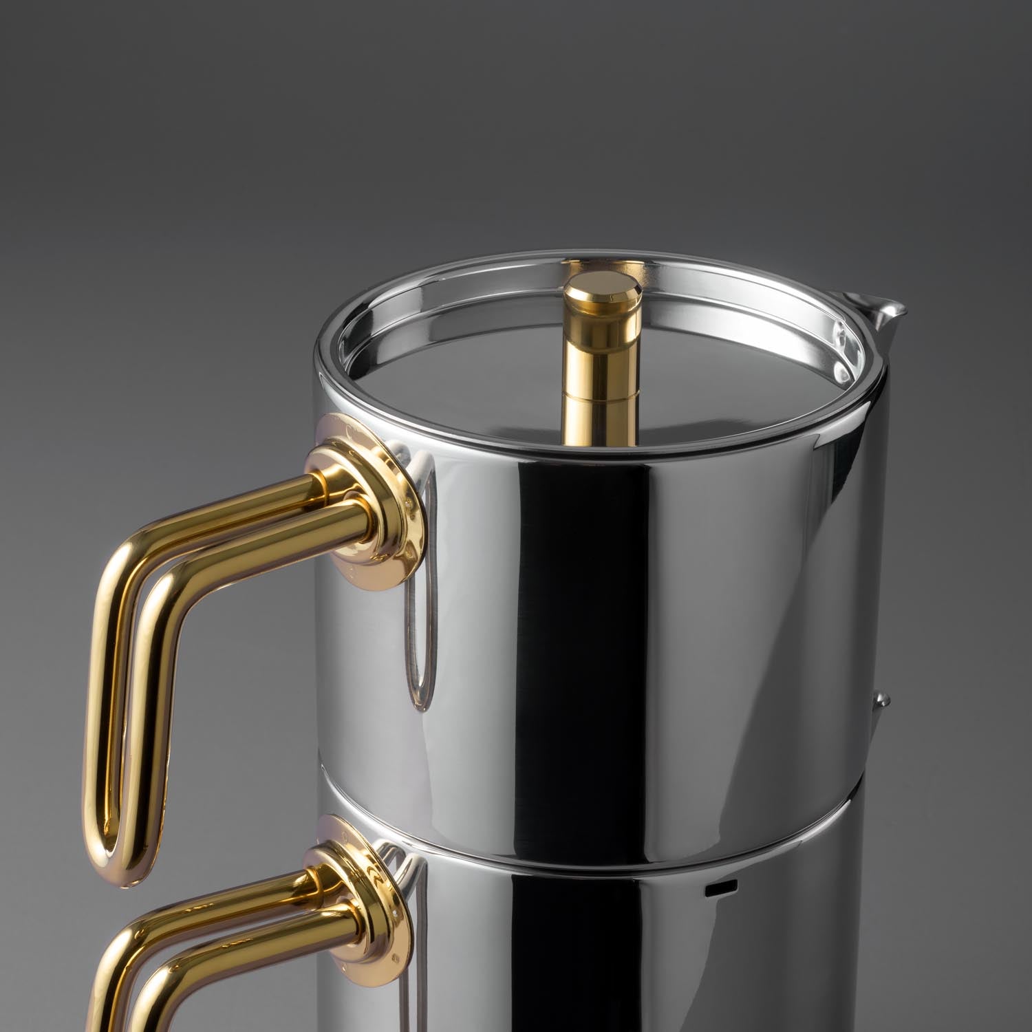 Jumbo Metalix Midi Çaydanlık Titanyum Gold