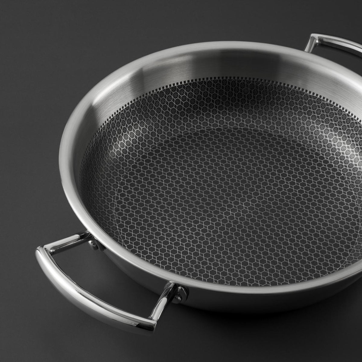 Jumbo Gourmet 3PLY İndüksiyon Tabanlı Çelik Pilav Tenceresi 24 cm