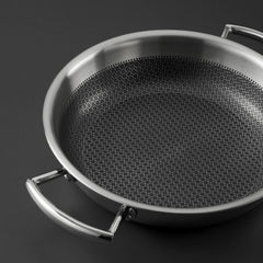 Jumbo Gourmet 3PLY İndüksiyon Tabanlı Çelik Pilav Tenceresi 24 cm
