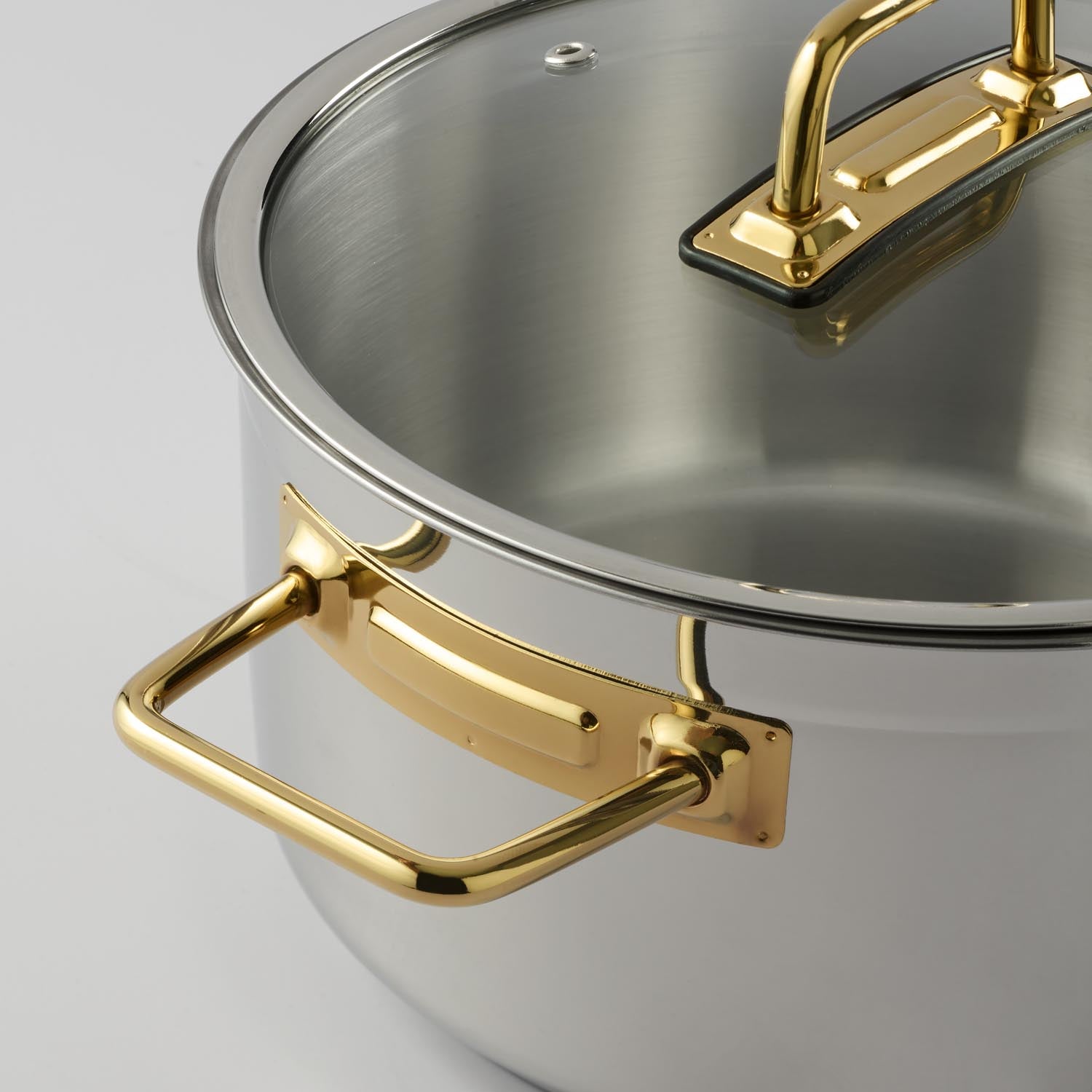 Jumbo Modena 8 Parça Titanyum Gold Tencere Seti