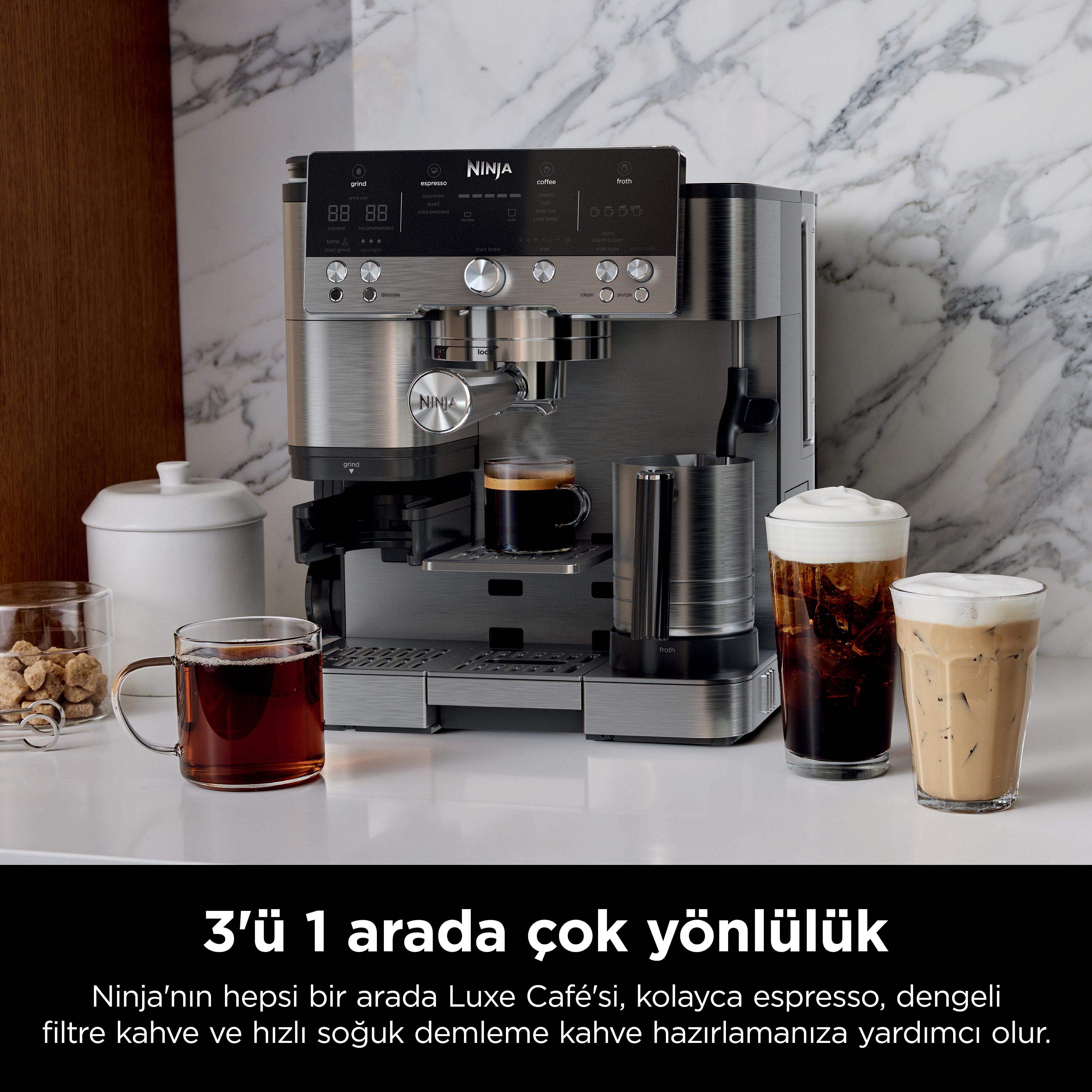 Ninja Luxe Café Premier Espresso Makinesi ES601EU | Jumbo