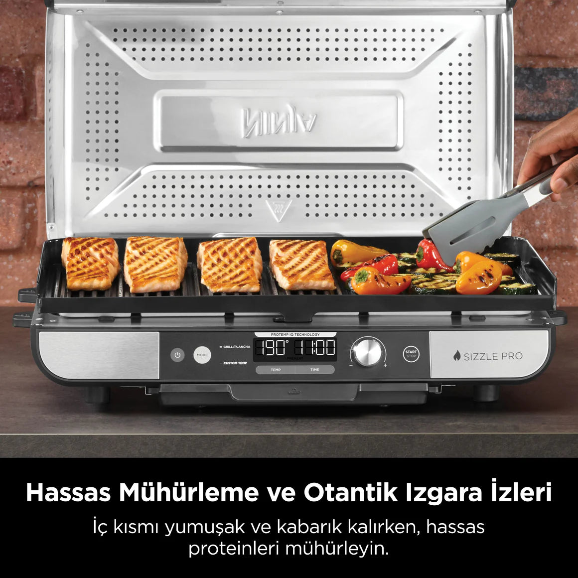 Ninja Sizzle™ Pro XL Indoor Grill, Izgara Makinesi