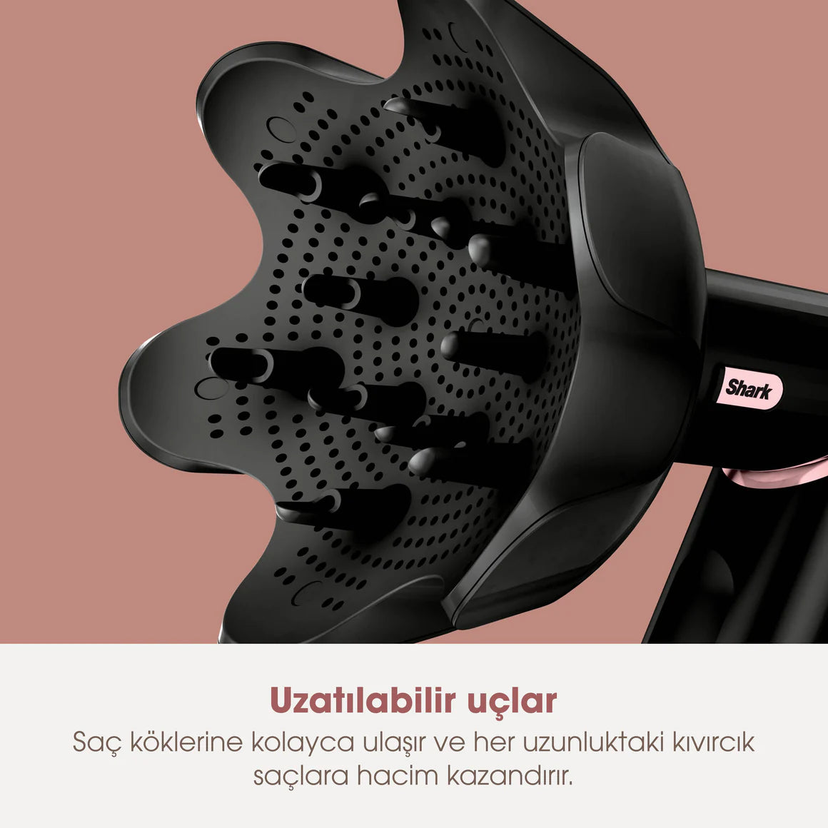 Shark FlexStyle 5-in-1 Saç Kurutma ve Şekillendirme Sistemi Black- HD446EU