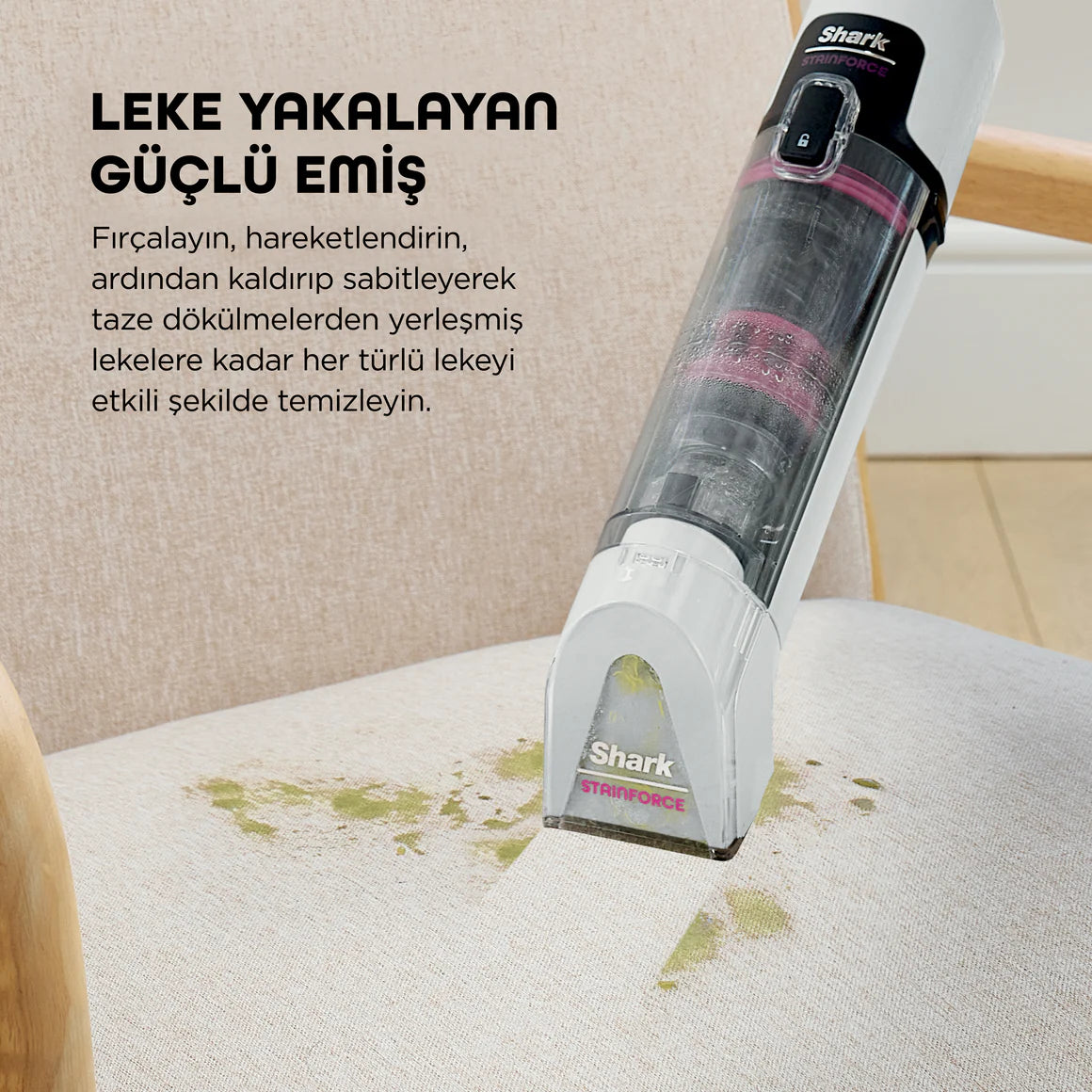 Shark StainForce Kablosuz Leke Çıkarma Makinesi
