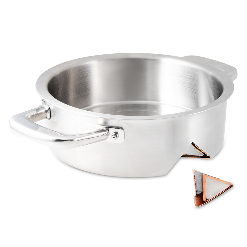 Jumbo Duowall 7 Parça İndüksiyon Tabanlı Çelik Tencere Seti