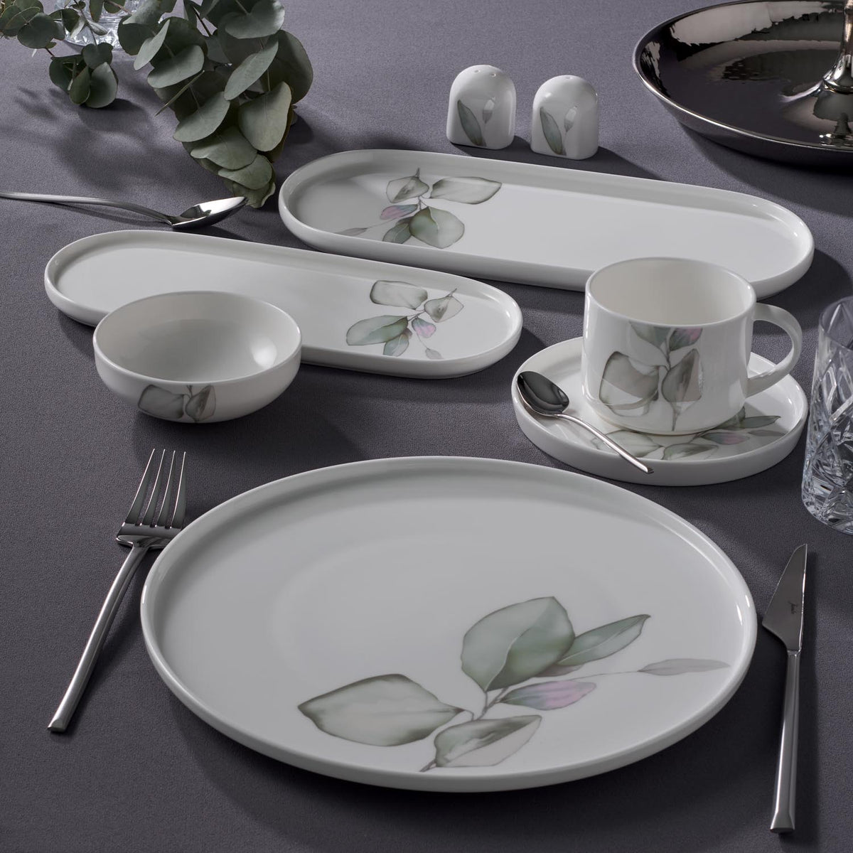 Jumbo Leaf Verdance 26 Parça 6 Kişilik Kahvaltı Takımı
