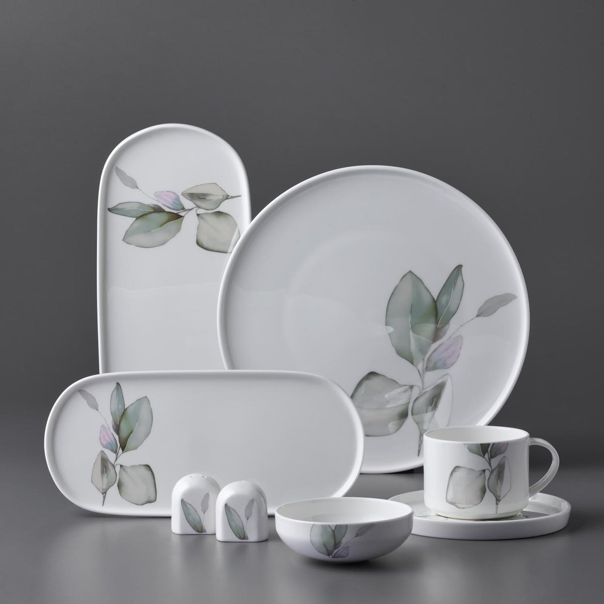 Jumbo Leaf Verdance 26 Parça 6 Kişilik Kahvaltı Takımı