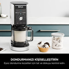 Ninja CREAMi Deluxe 10-in-1 Dondurma ve Frozen Makinesi