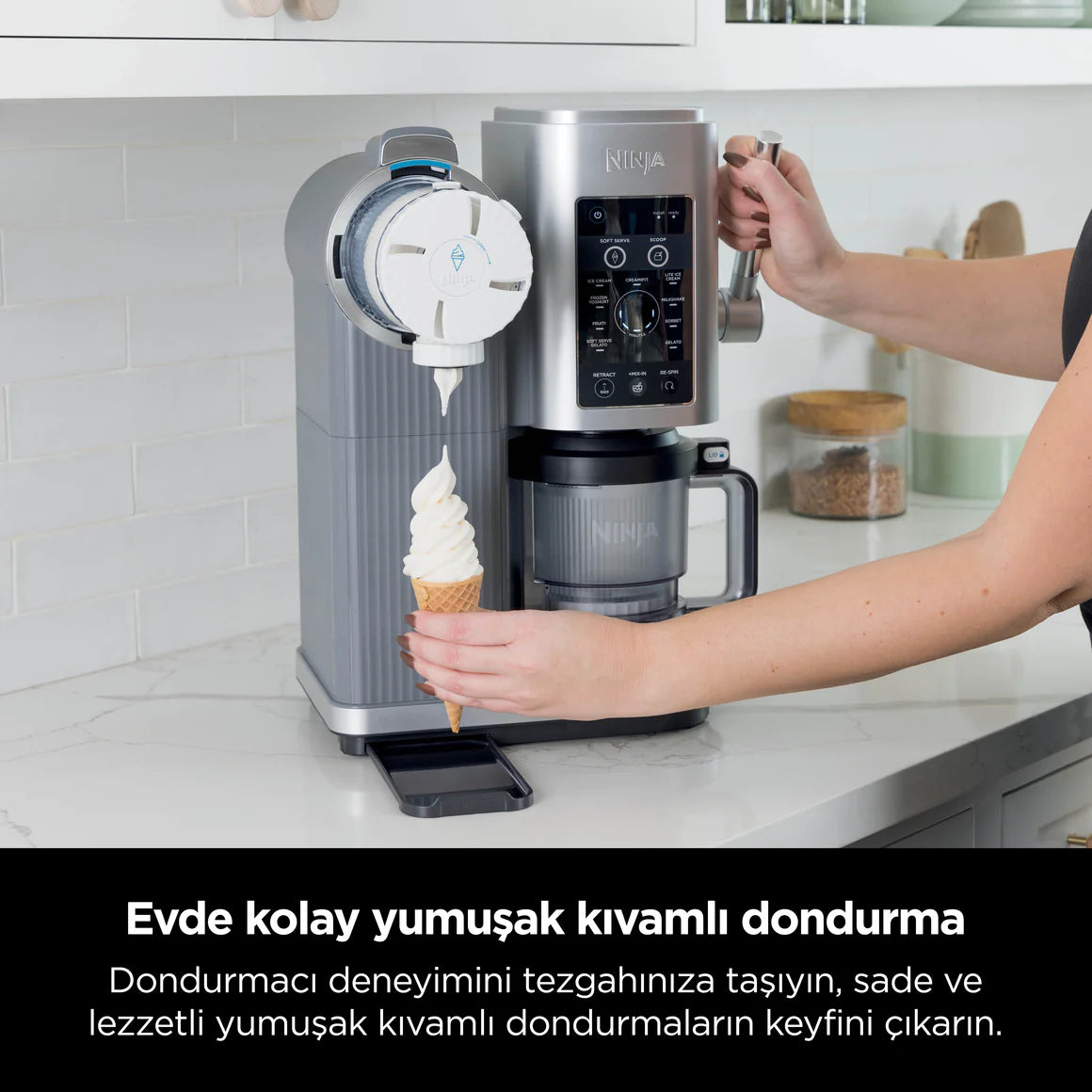 Ninja Swirl by CREAMi 13-in-1 Soft Serve & Dondurma Makinesi NC701EU