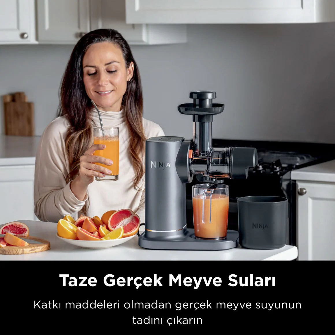 Ninja Cold Press Juicer - Katı Meyve Sıkacağı JC151EU | Jumbo