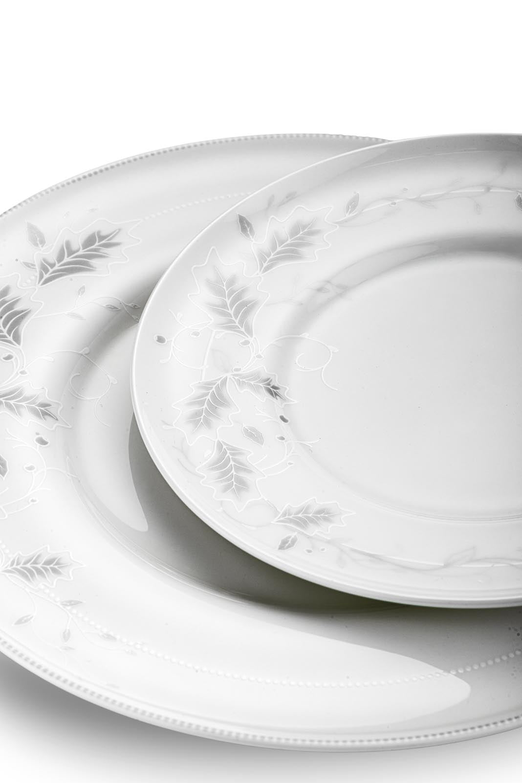 Jumbo Lace Leaf 62 Parça 12 Kişilik Yemek Takımı