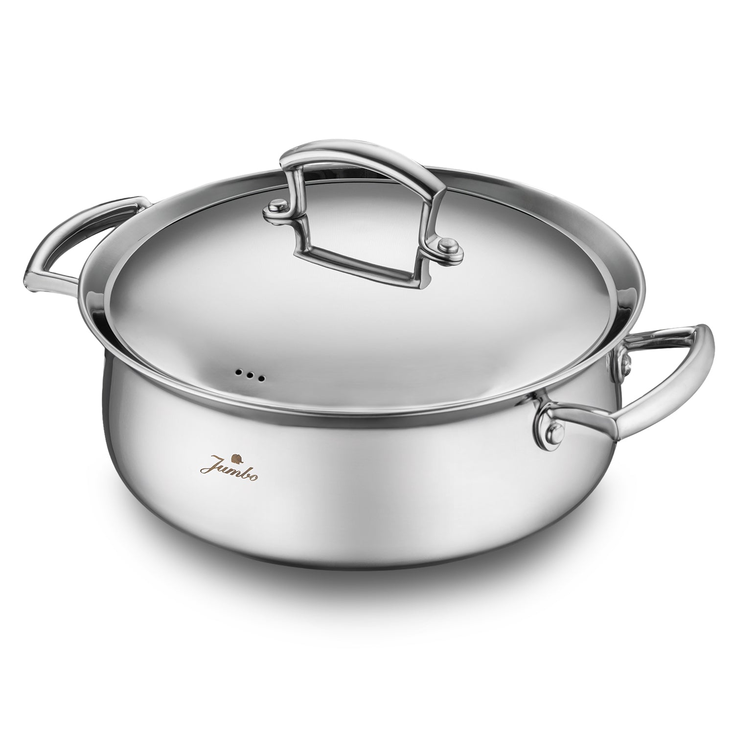 Jumbo Flame 5PLY 8 Parça Tencere Seti