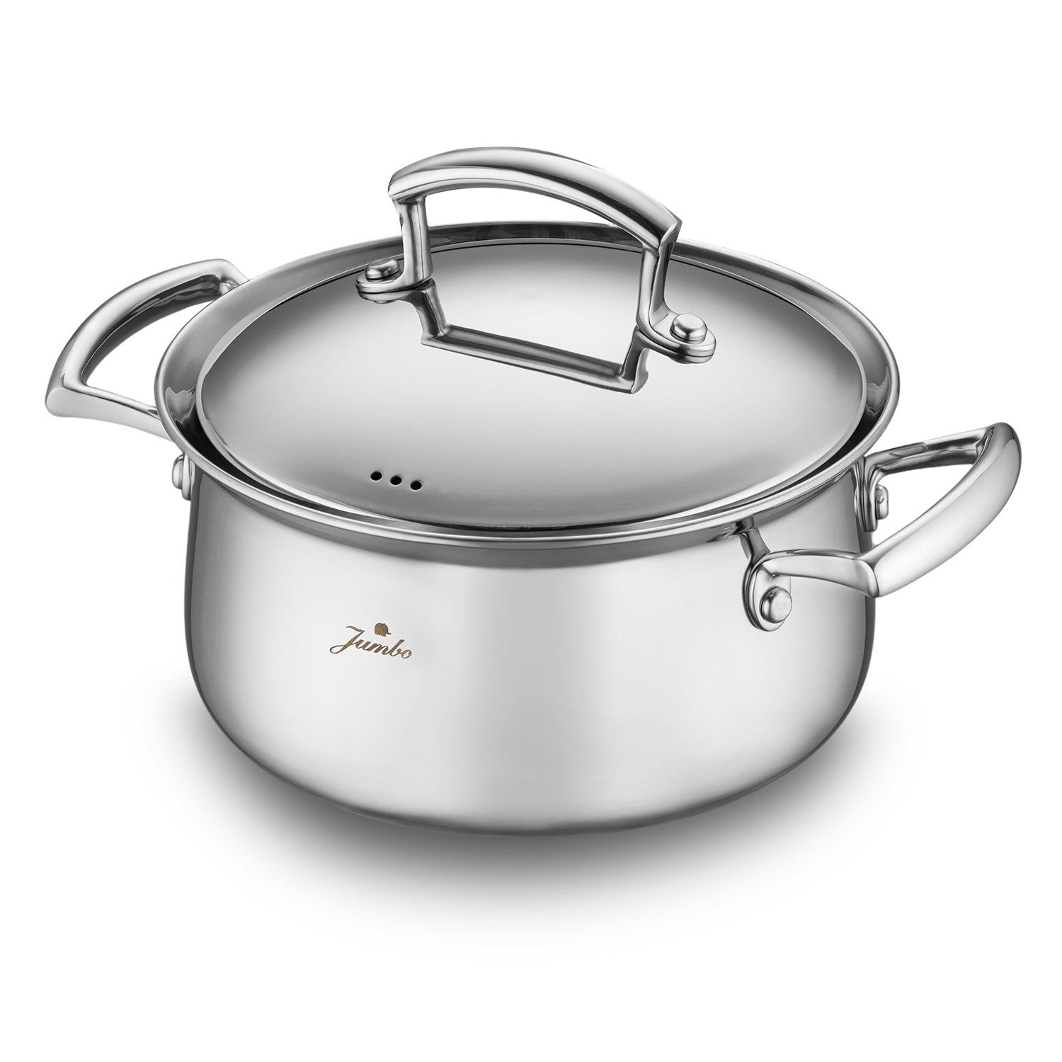 Jumbo Flame 5PLY 8 Parça Tencere Seti