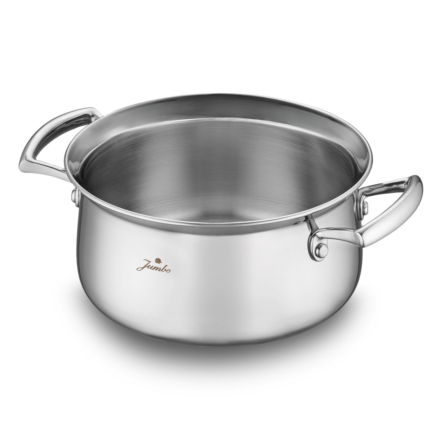 Jumbo Flame 5PLY 8 Parça İndüksiyon Tabanlı Çelik Tencere Seti