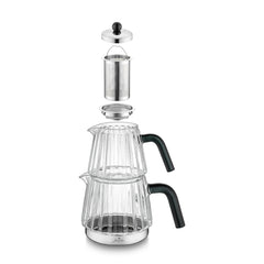 Jumbo Aura Glass İndüksiyon Tabanlı Cam Çaydalık