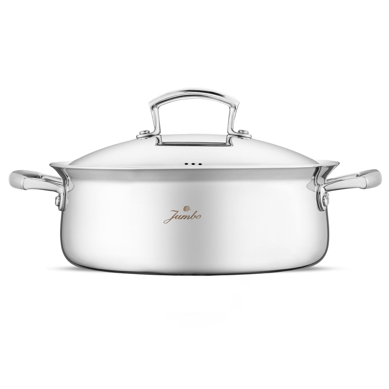 Jumbo Flame 5PLY 8 Parça Tencere Seti