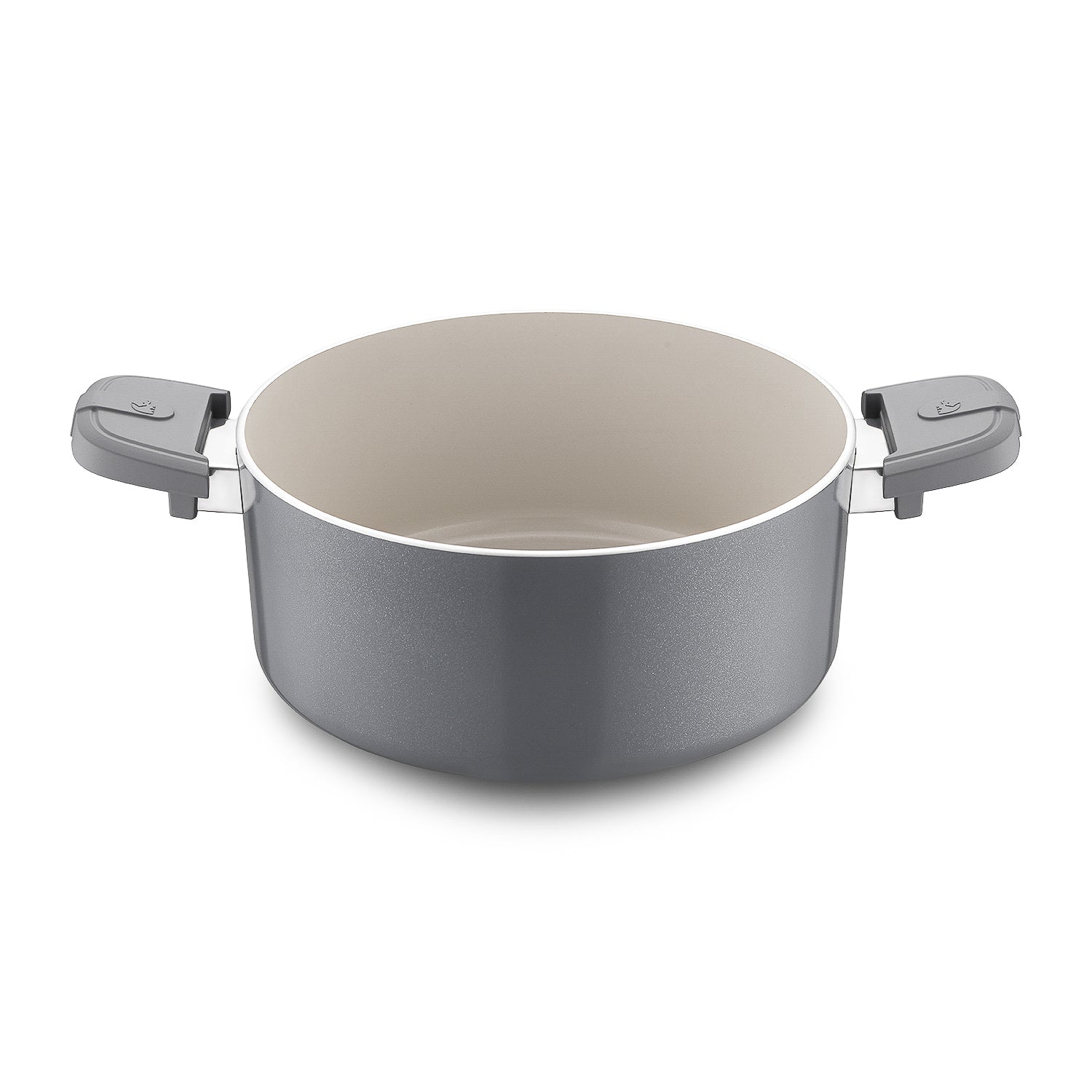 Jumbo Swiss Crystal Grey 7 Parça Tencere Seti