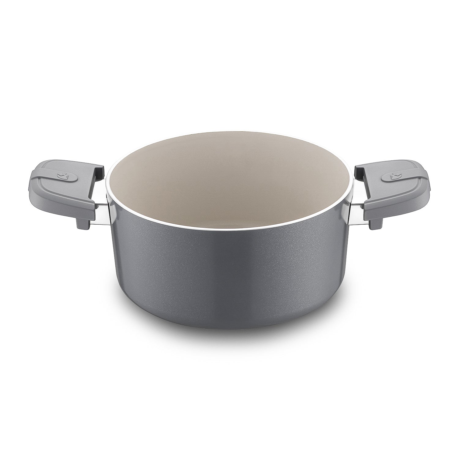 Jumbo Swiss Crystal Grey 7 Parça Tencere Seti