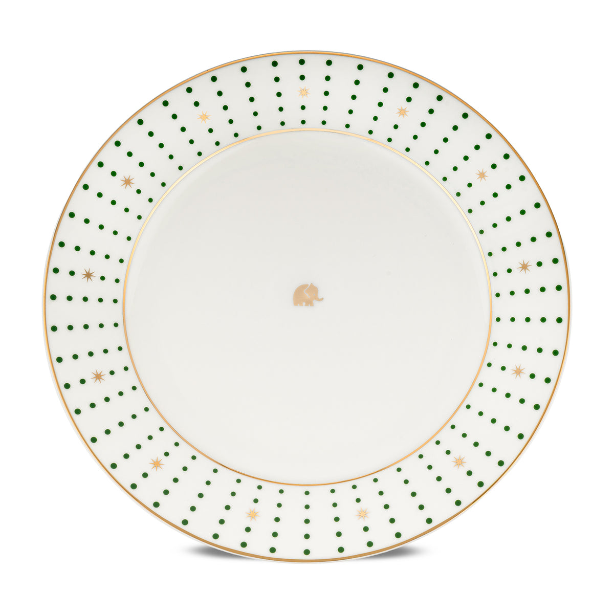 Jumbo Navy Yeşil 6'lı Pasta Tabağı
