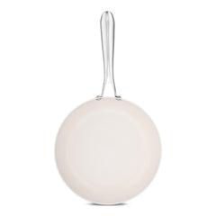 Jumbo Creamstone Swiss Crystal Cream İndüksiyon Tabanlı 7 Parça Tencere Seti