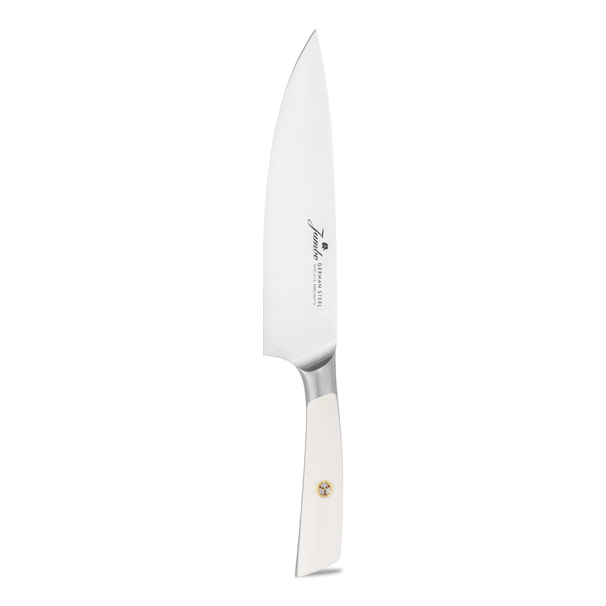Jumbo Katana Standlı 6 Parça Alman Çeliği Beyaz Bıçak Seti