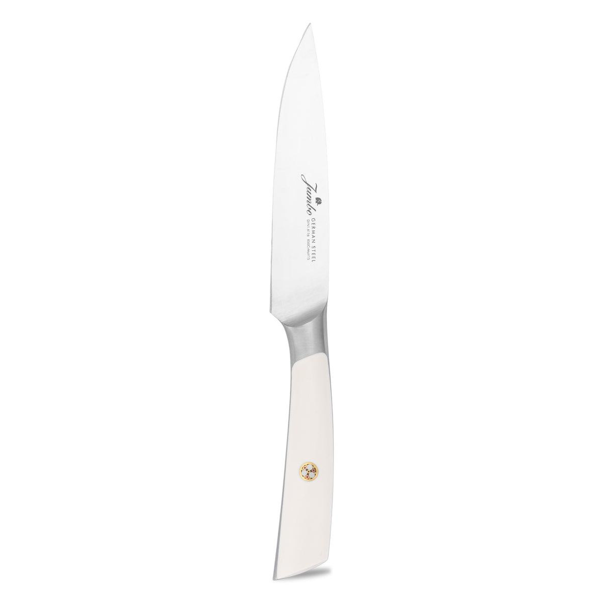 Jumbo Katana Standlı 6 Parça Alman Çeliği Beyaz Bıçak Seti