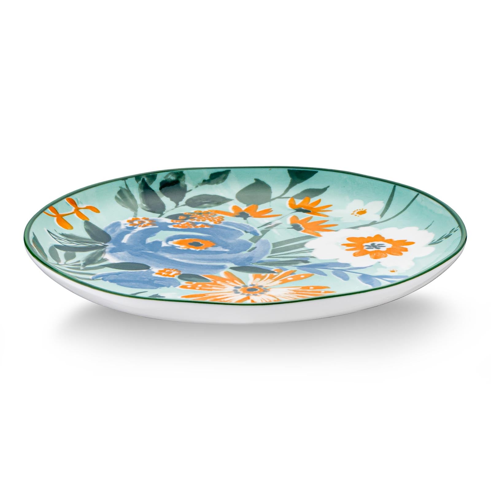 Jumbo Floral 6 Kişilik 7 Parça Pasta Takımı