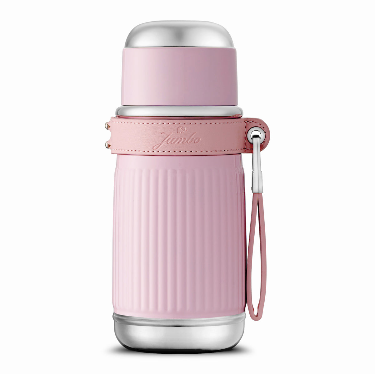 Jumbo Magic Pipetli Pembe Termos 650 ml