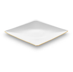 Jumbo Fold Gold 58 Parça 12 Kişilik Kare Yemek Takımı
