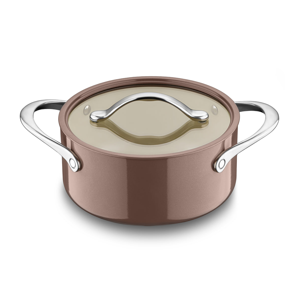 Jumbo Palencia Swiss Crystal Brown 7 Parça Tencere Seti