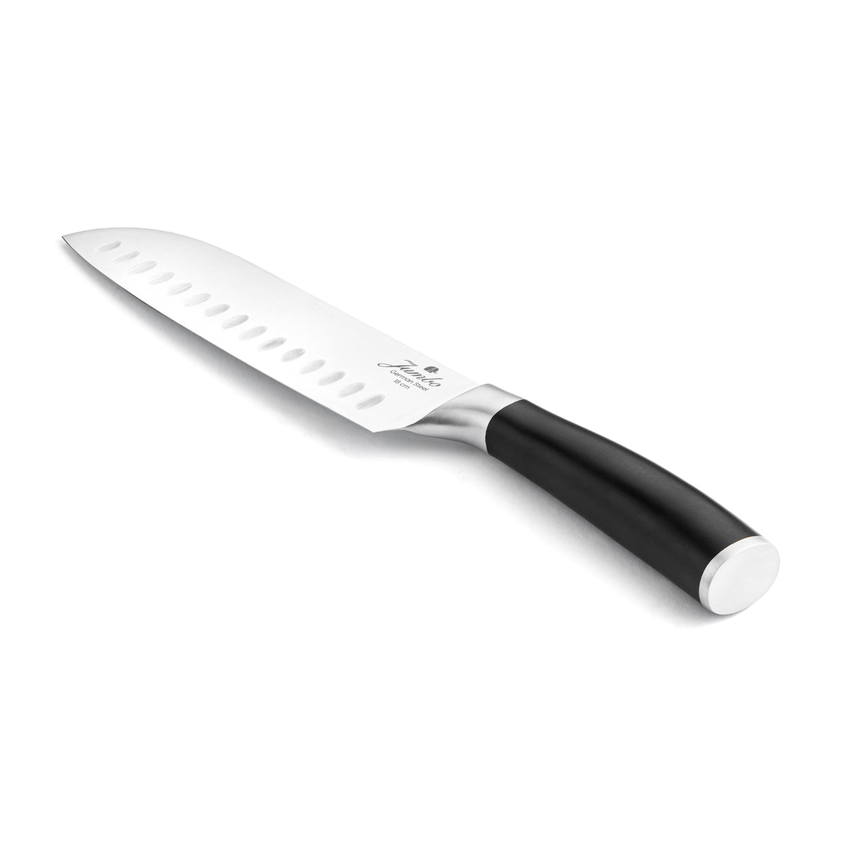 Jumbo New Utsuri Santoku Alman Çeliği Şef Bıçağı 18 cm