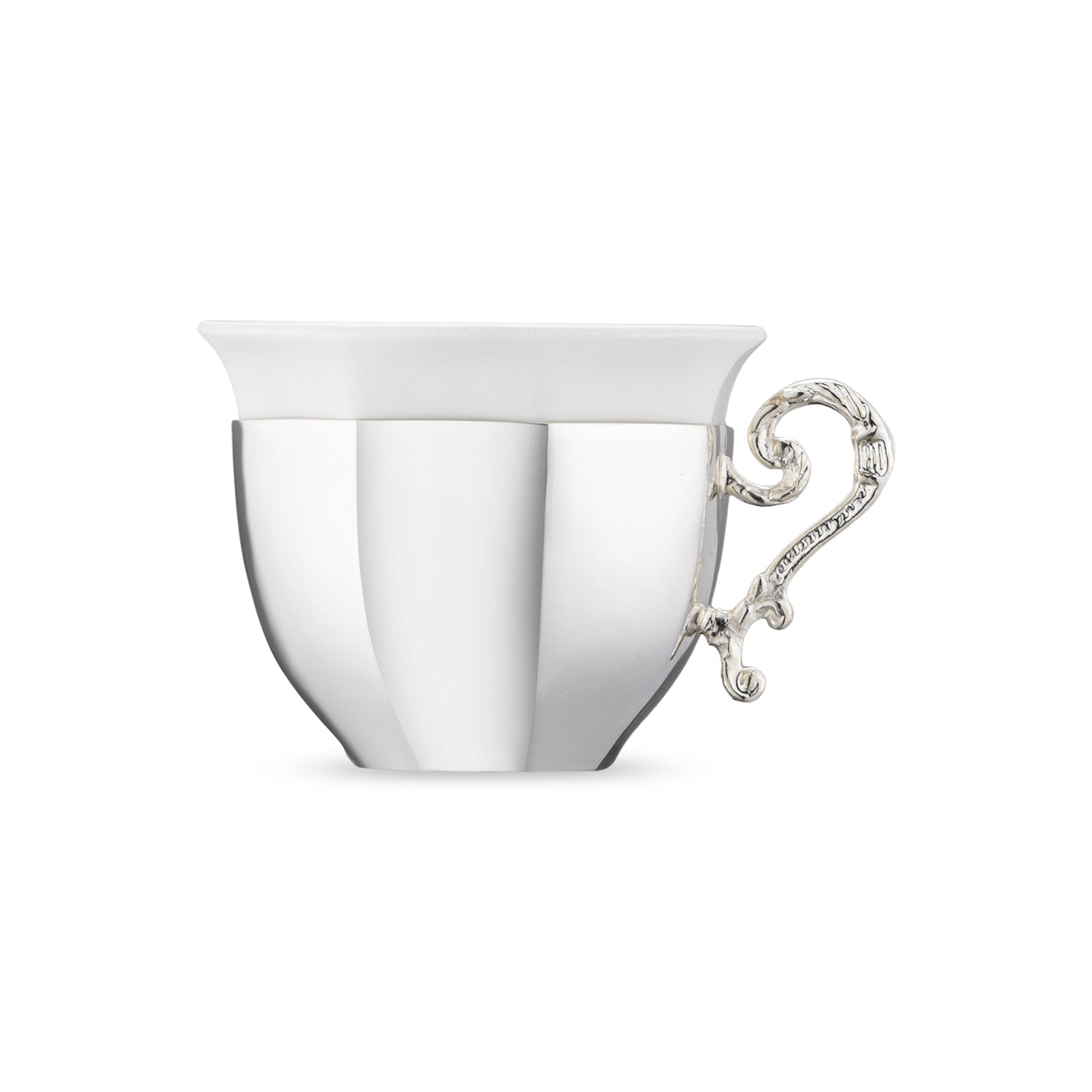 Jumbo Timeless MMXXV Çift Kişilik Kahve Fincan Seti Silver