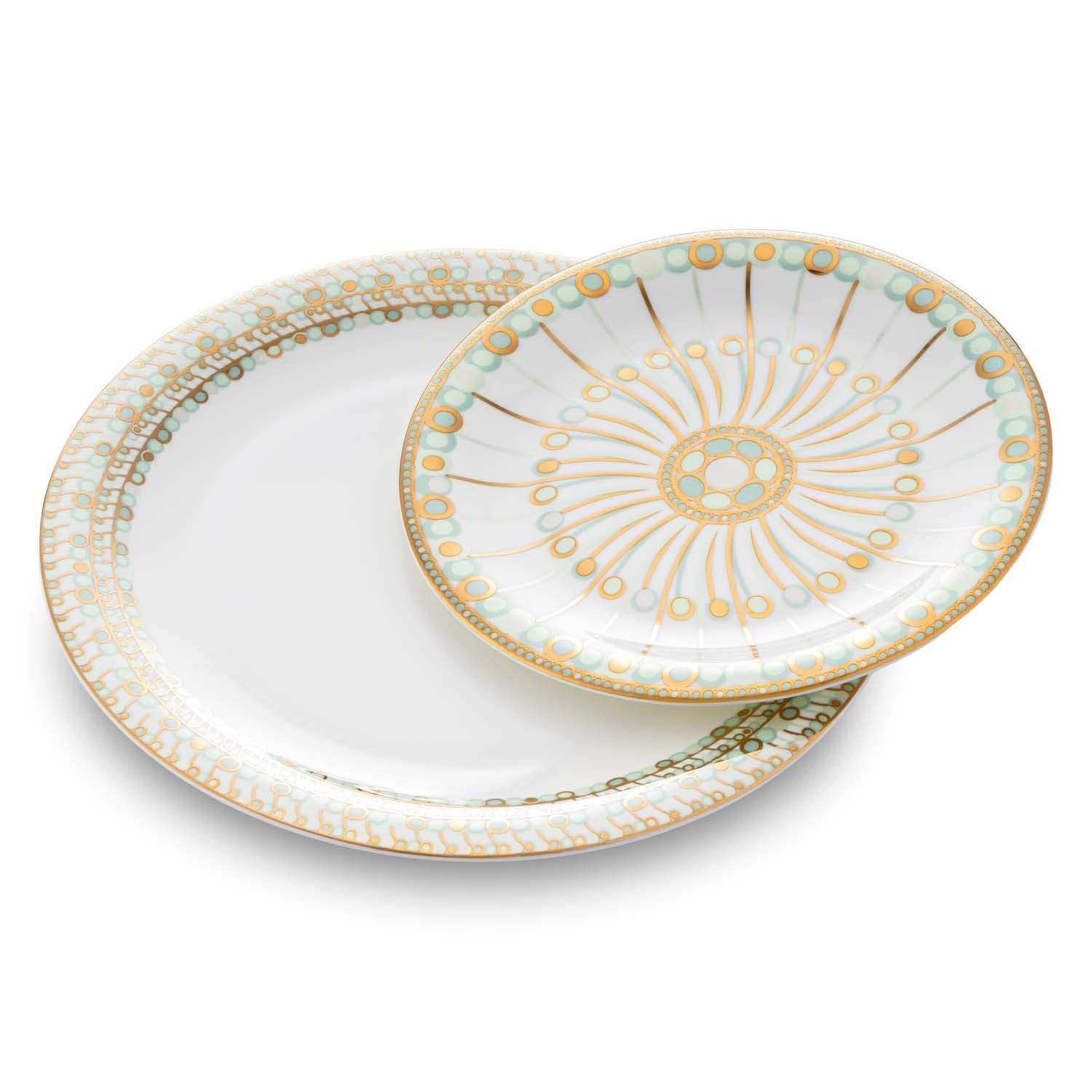 Jumbo Green Glamor 58 Parça 12 Kişilik Yemek Takımı