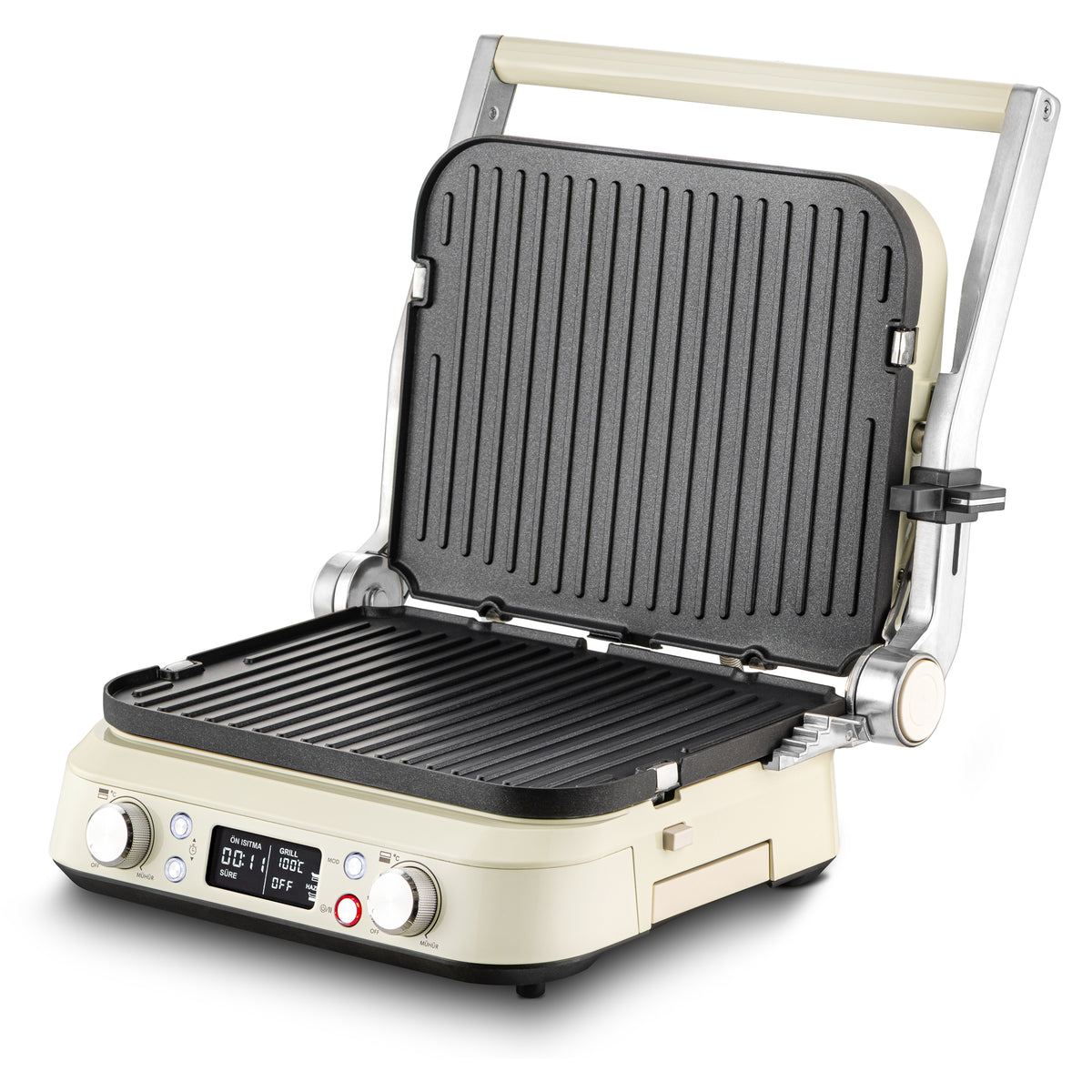 Jumbo x Homend Vintage Grilliant 1326H Krem Grill Ve Tost Makinesi