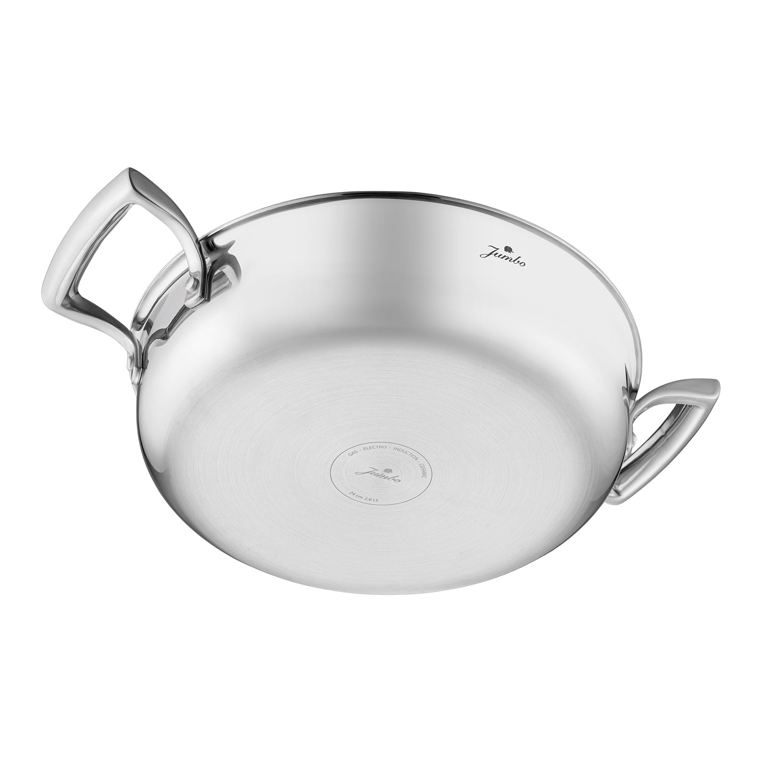 Jumbo Breda 3PLY 7 Parça Çelik Tencere Seti