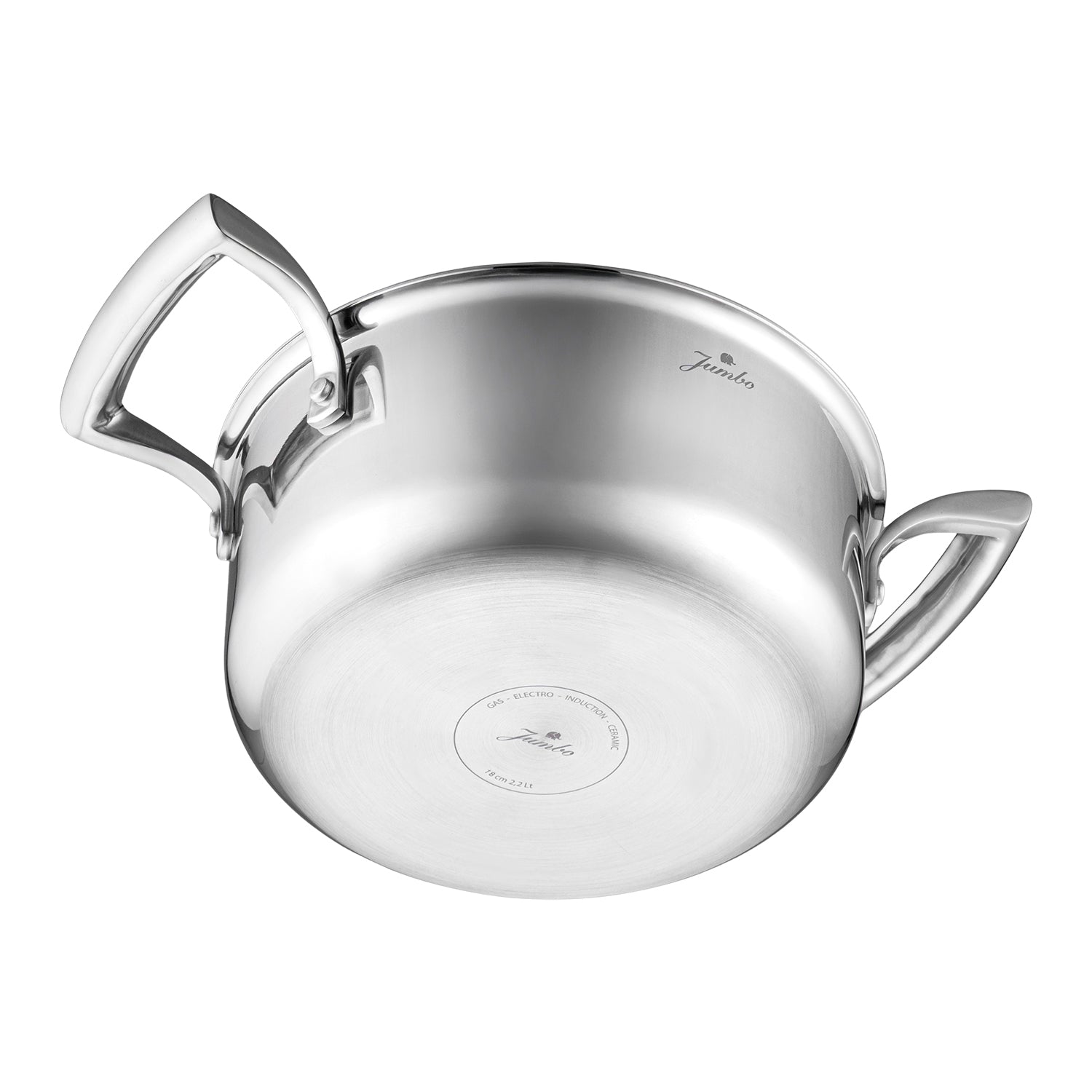 Jumbo Breda 3PLY 7 Parça Çelik Tencere Seti