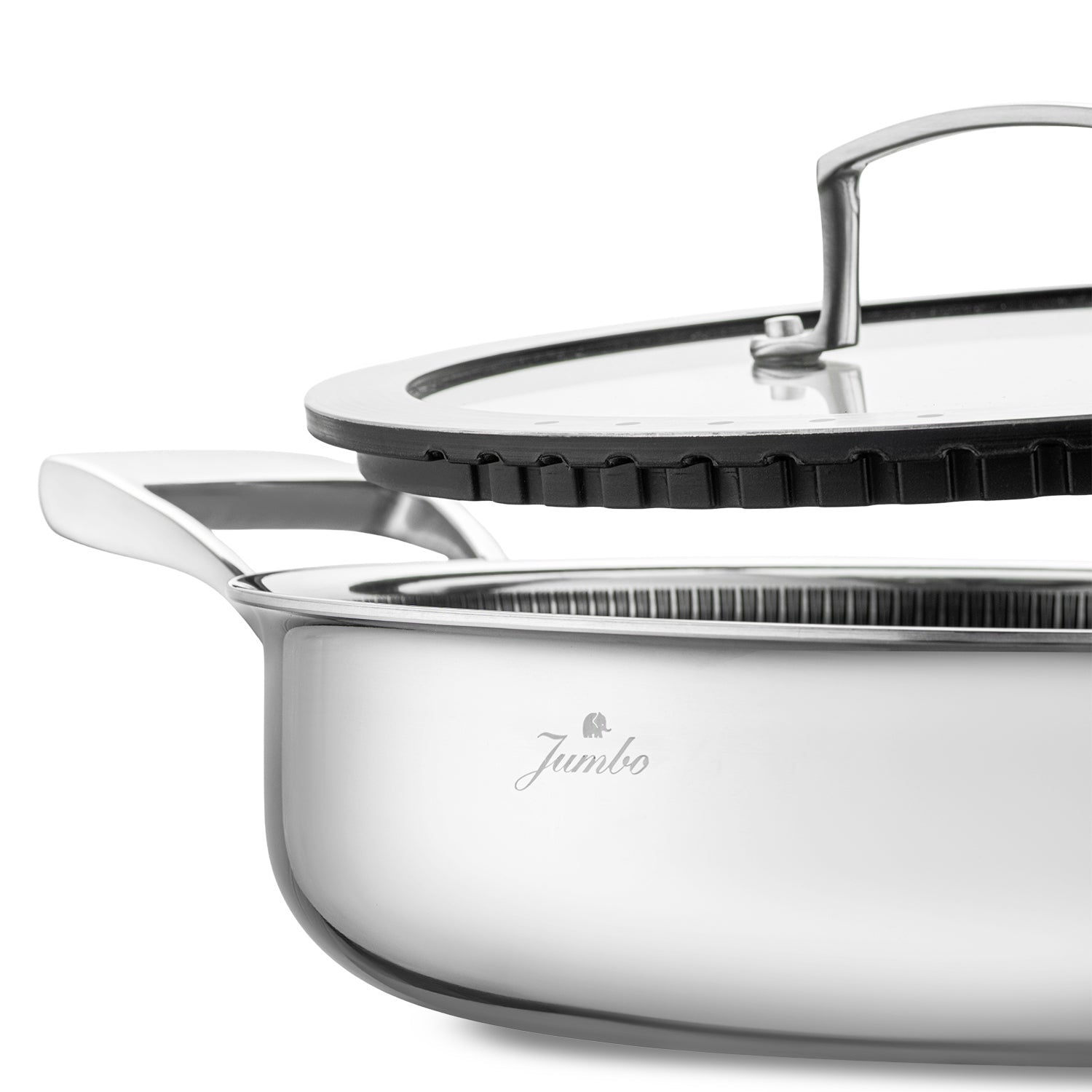 Jumbo Breda 3PLY 7 Parça Çelik Tencere Seti