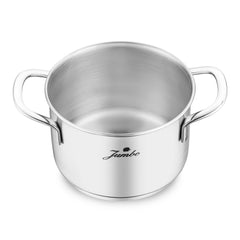 Jumbo New Baby Steel 6 Parça İndüksiyon Tabanlı Çelik Mini Set