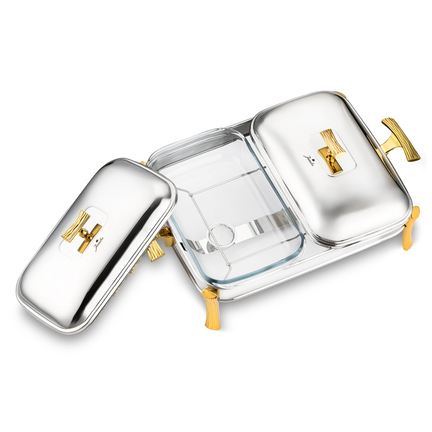 Jumbo Herencia Gold Isıtmalı Servis Seti 2*1,5 Litre