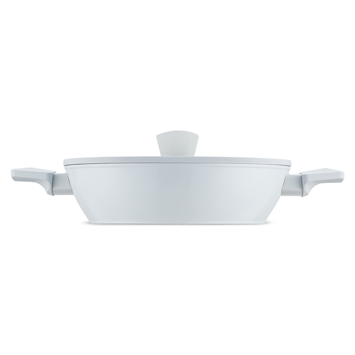 Jumbo Swiss Crystal Light Grey Basık Tencere 26 cm