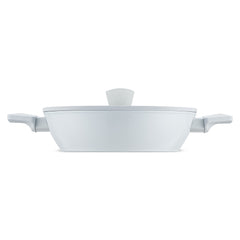 Jumbo Swiss Crystal Light Grey Basık Tencere 26 cm