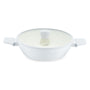 Jumbo Swiss Crystal Light Grey Basık Tencere 26 cm