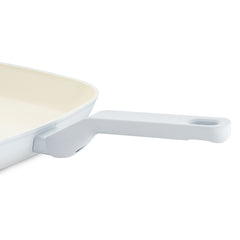 Jumbo Swiss Crystal Light Grey Grill Tava 28 cm