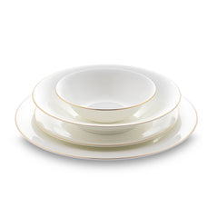 Jumbo Merlem 55 Parça 12 Kişilik Yemek Takımı Gold