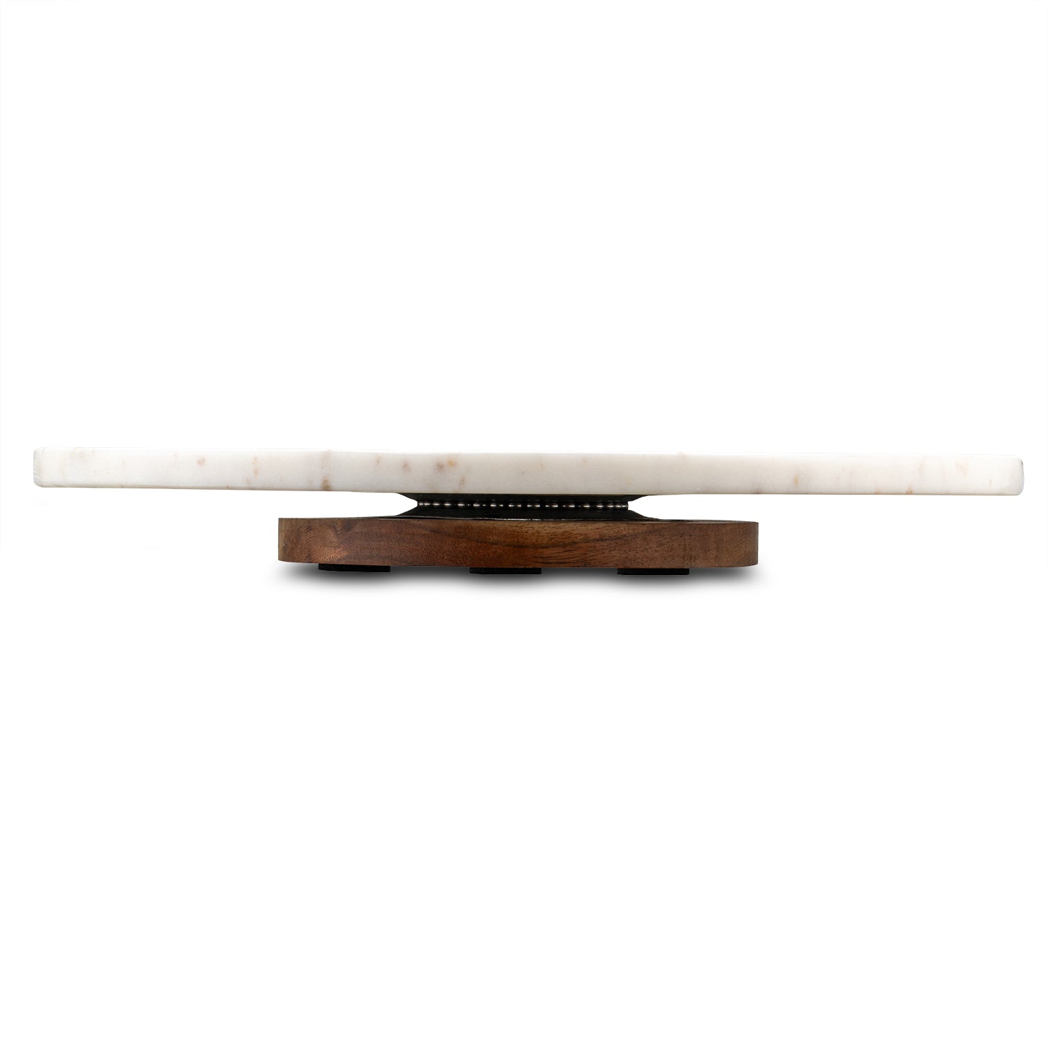 Jumbo Romano Mermer Servislik 14x14x1.76 cm Beyaz