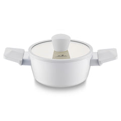 Jumbo Swiss Crystal 6 Parça Light Grey Midi Tencere Seti