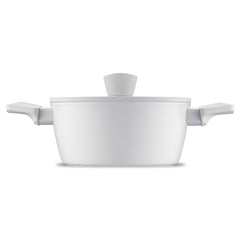 Jumbo Swiss Crystal 6 Parça Light Grey Midi Tencere Seti