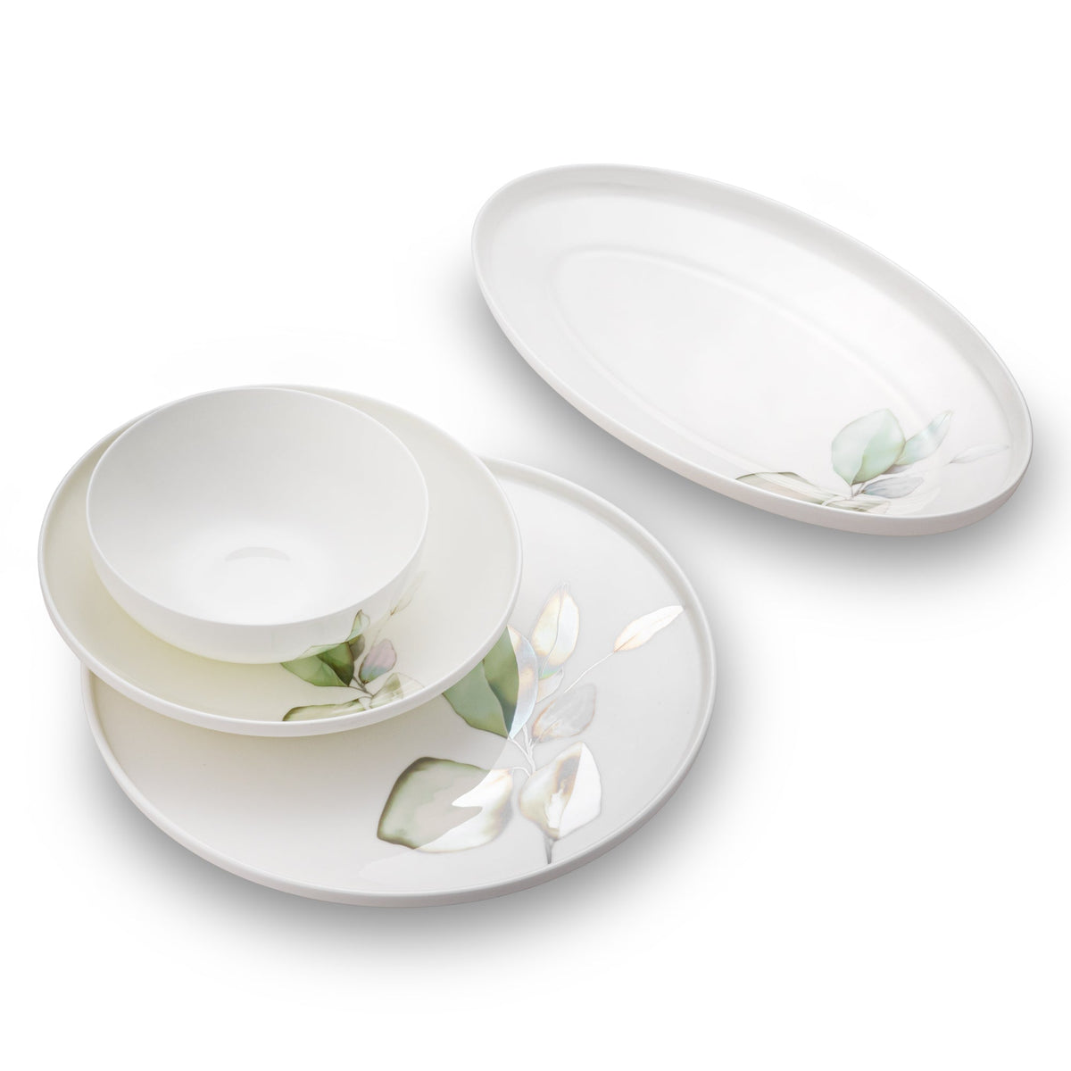 Jumbo Leaf Verdance 58 Parça 12 Kişilik Yemek Takımı